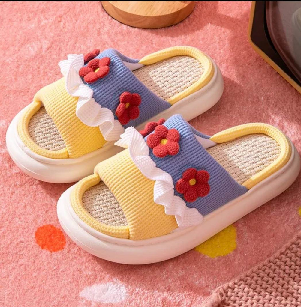 Kawaiimi - flip-flops, shoes & slippers for women - Blossom Princess Slippers - 3