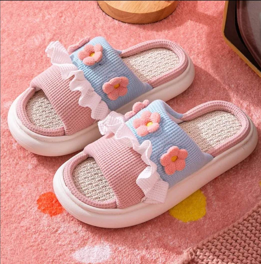 Kawaiimi - flip-flops, shoes & slippers for women - Blossom Princess Slippers - 2