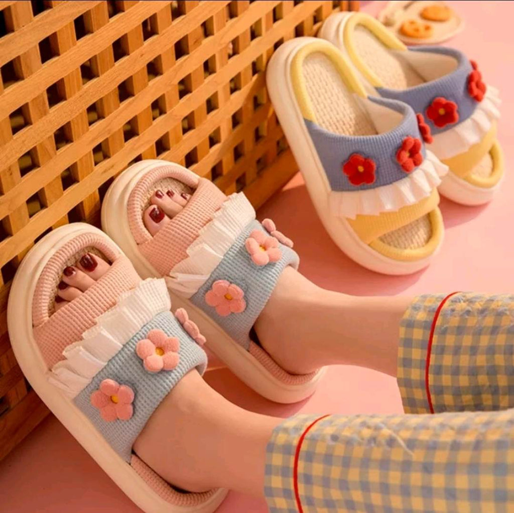 Kawaiimi - flip-flops, shoes & slippers for women - Blossom Princess Slippers - 6
