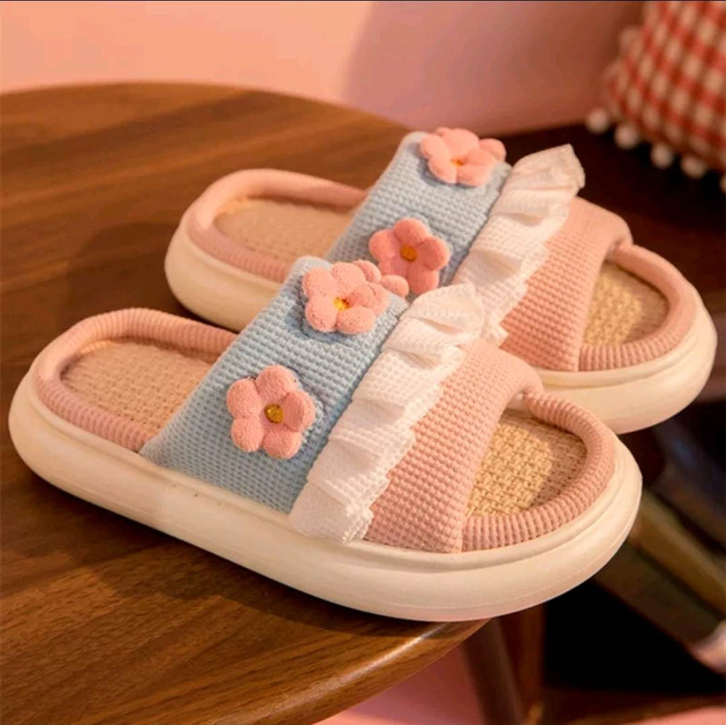 Kawaiimi - flip-flops, shoes & slippers for women - Blossom Princess Slippers - 8