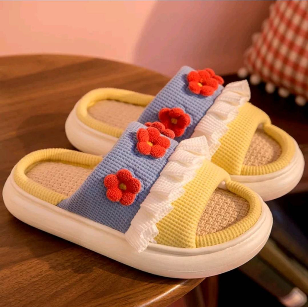 Kawaiimi - flip-flops, shoes & slippers for women - Blossom Princess Slippers - 9