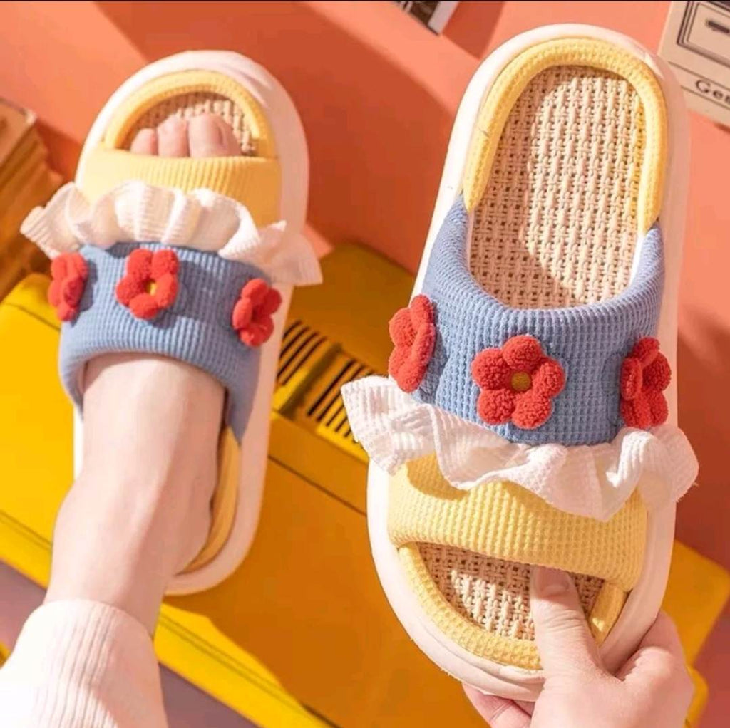 Kawaiimi - flip-flops, shoes & slippers for women - Blossom Princess Slippers - 11