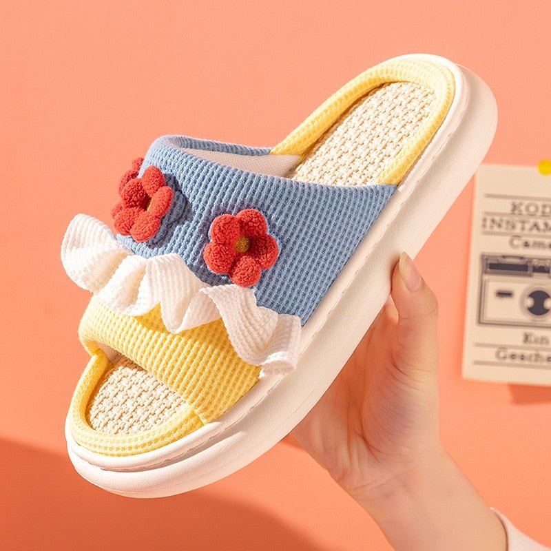 Kawaiimi - flip-flops, shoes & slippers for women - Blossom Princess Slippers - 5