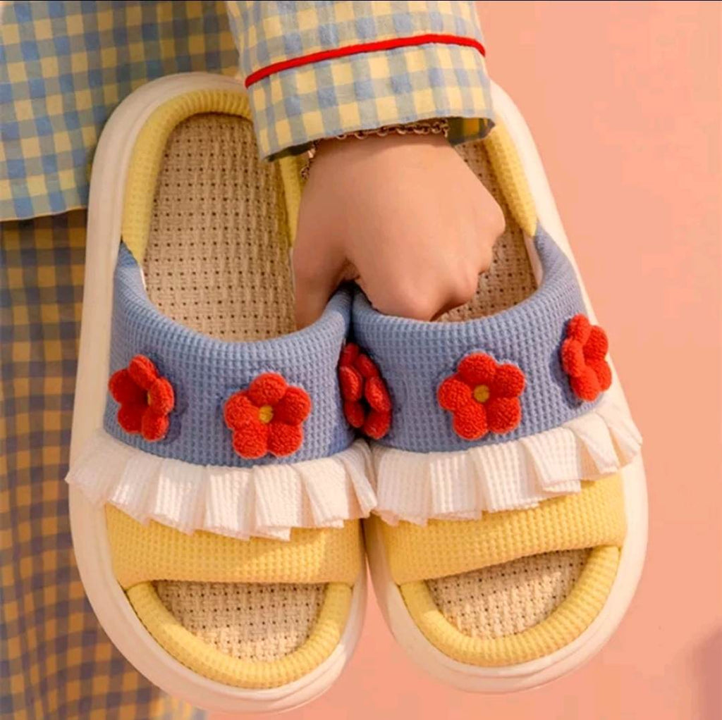 Kawaiimi - flip-flops, shoes & slippers for women - Blossom Princess Slippers - 10