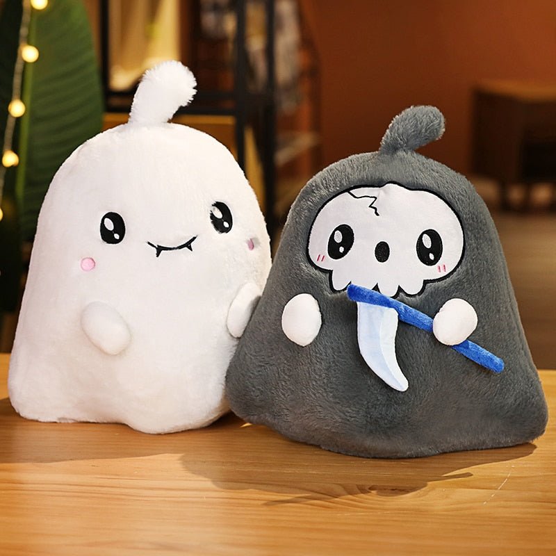 Kawaiimi - spooky & cute gift ideas - BooBoo and Cuddlegrim Plushies - 1