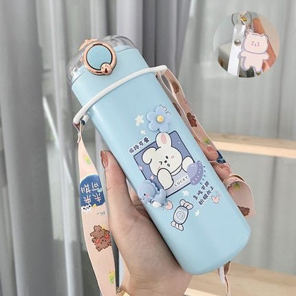 Kawaiimi - accessories - Bubble Bear & Bunny Water Flask - 15