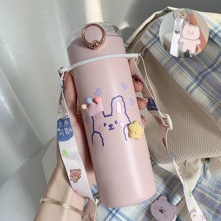 Kawaiimi - accessories - Bubble Bear & Bunny Water Flask - 7