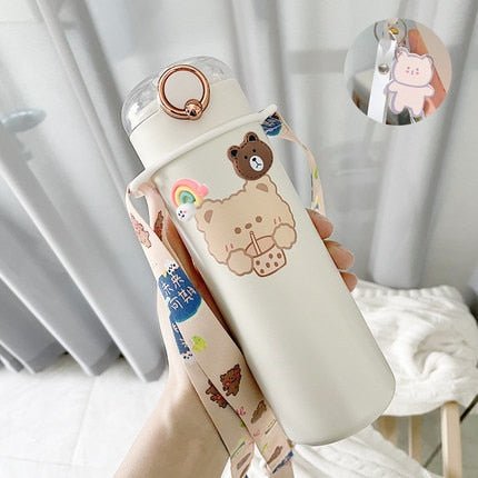 Kawaiimi - accessories - Bubble Bear & Bunny Water Flask - 12