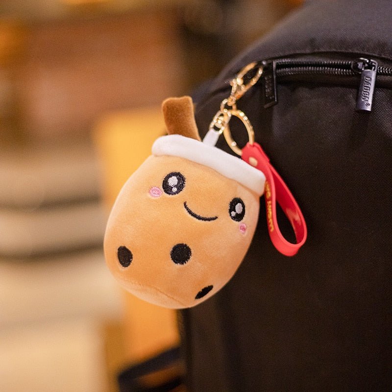 Kawaiimi - accessories - Bubble Milk Tea Plush Bag Charm - 7