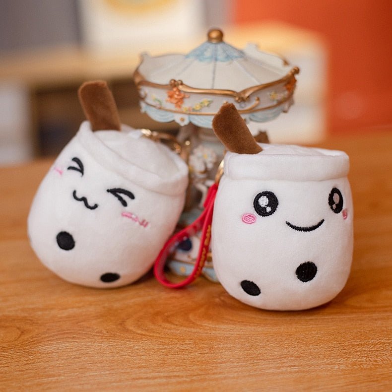 Kawaiimi - accessories - Bubble Milk Tea Plush Bag Charm - 13