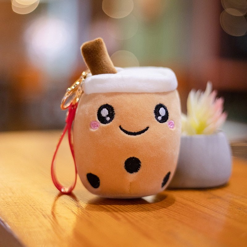 Kawaiimi - accessories - Bubble Milk Tea Plush Bag Charm - 17