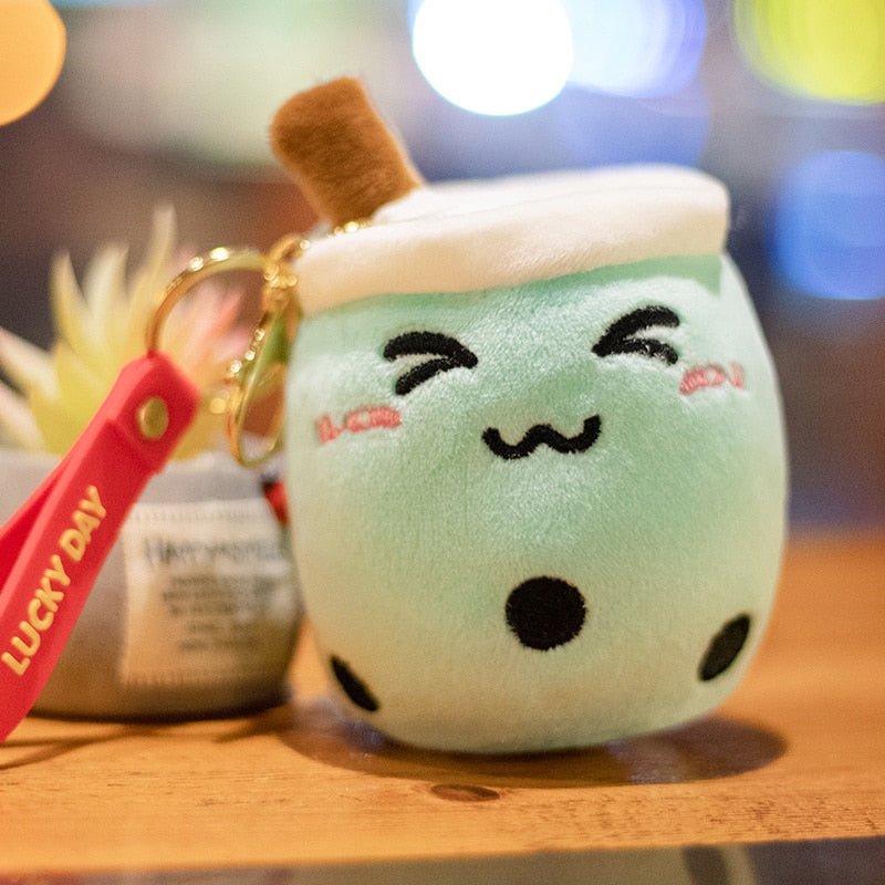 Kawaiimi - accessories - Bubble Milk Tea Plush Bag Charm - 11
