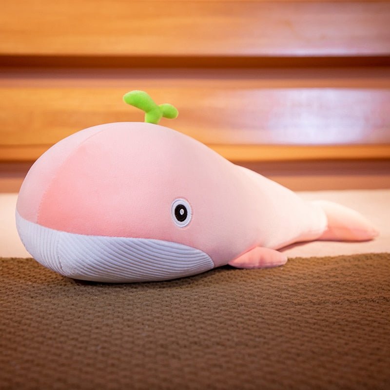 Kawaiimi - plush toys - Bubble Whale Plush Pillow - 9