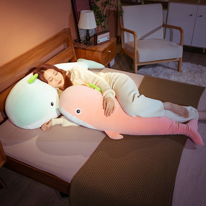 Kawaiimi - plush toys - Bubble Whale Plush Pillow - 5