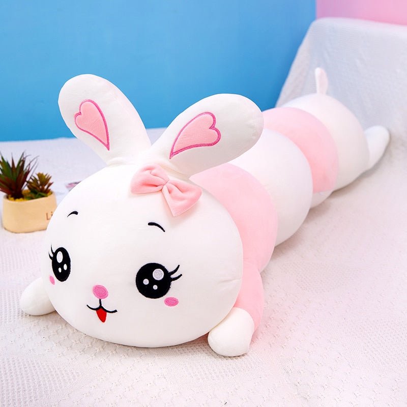 Kawaiimi - plush toys - Bunny Caterpillar Plush Pillow - 7