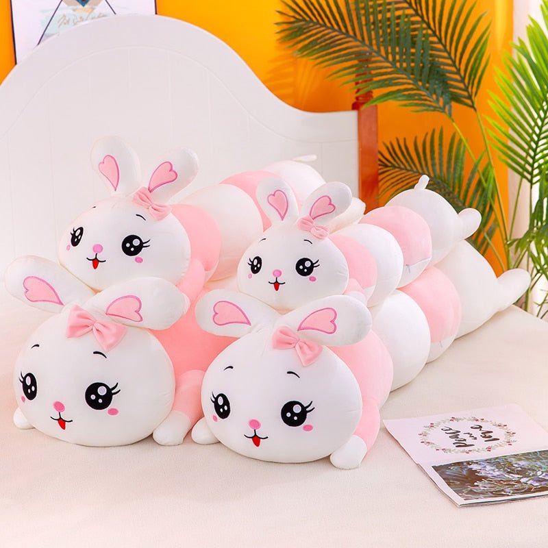 Kawaiimi - plush toys - Bunny Caterpillar Plush Pillow - 5