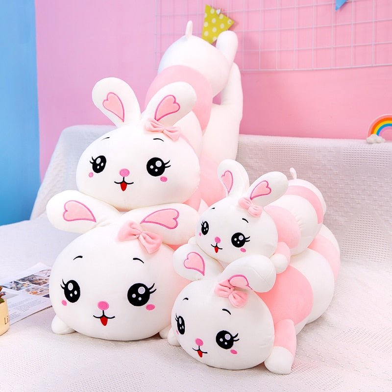 Kawaiimi - plush toys - Bunny Caterpillar Plush Pillow - 6