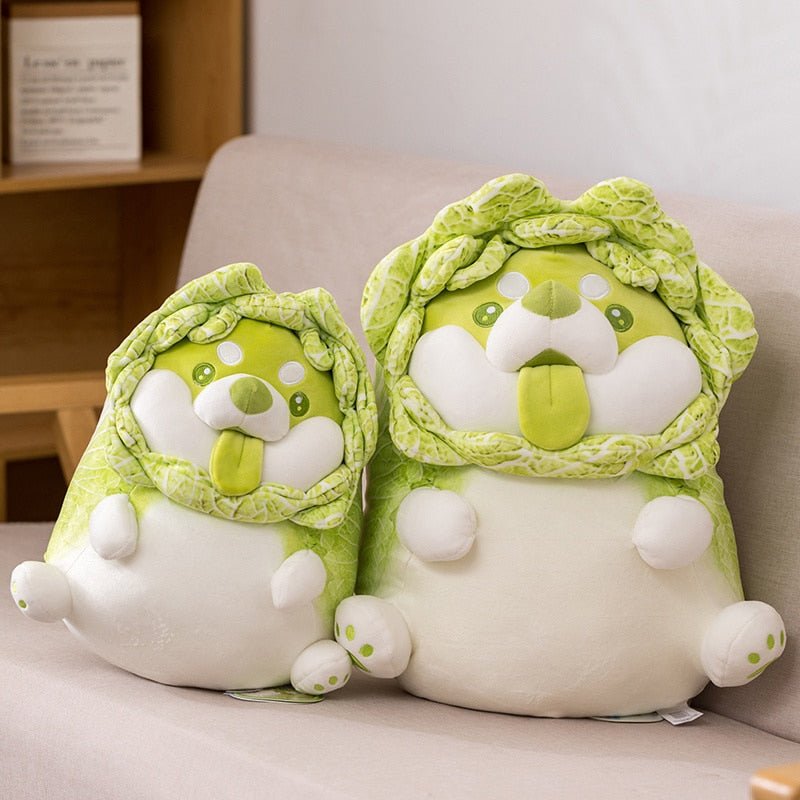 Kawaiimi - plush toys - Cabbage Shiba Inu Plush - 21