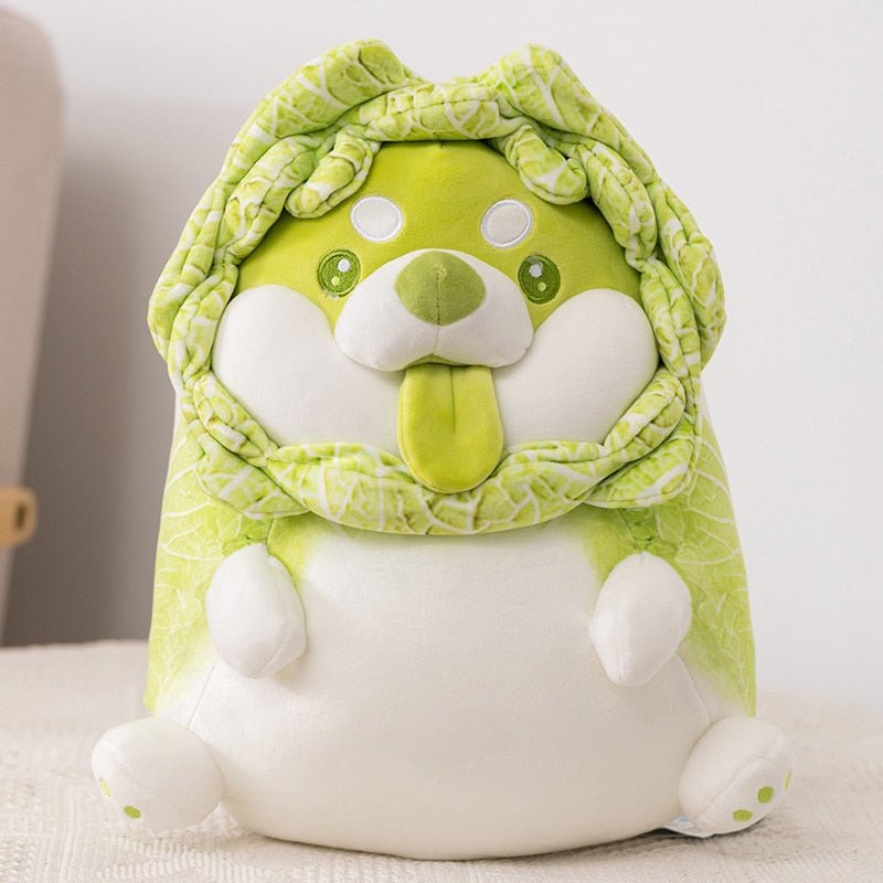 Kawaiimi - plush toys - Cabbage Shiba Inu Plush - 22