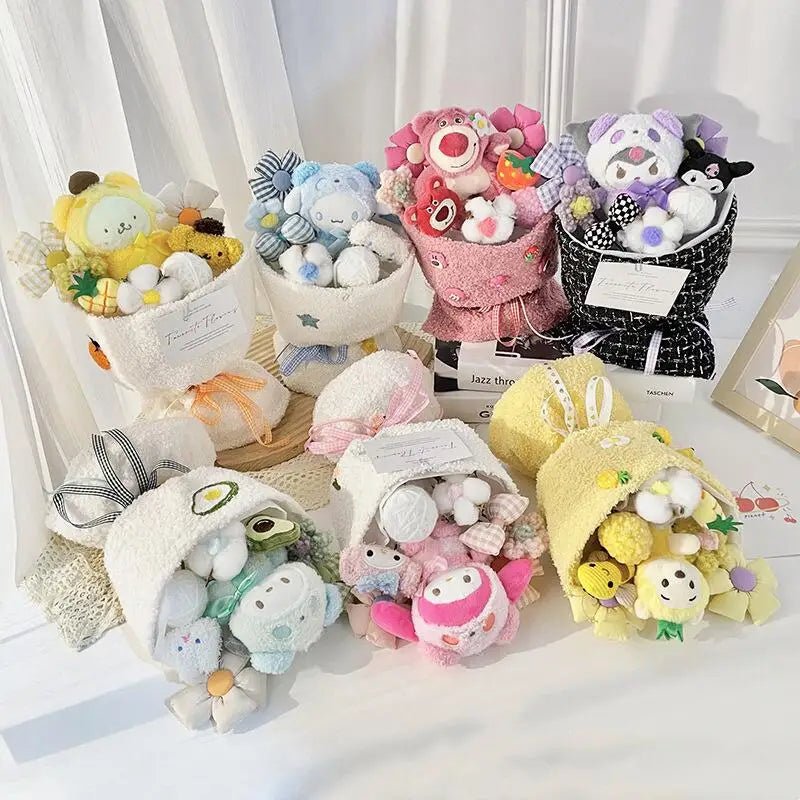 Kawaiimi - most amazing & cute gift ideas - Candyheart Sanrio Plush Bouquet - 2