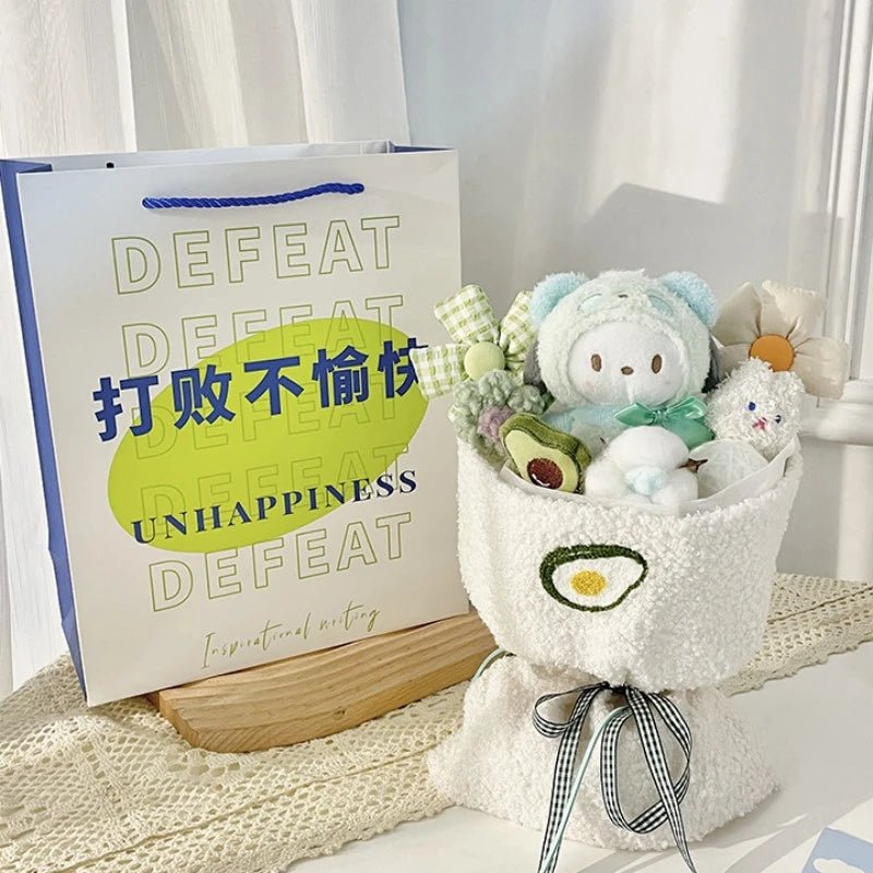 Kawaiimi - most amazing & cute gift ideas - Candyheart Sanrio Plush Bouquet - 12