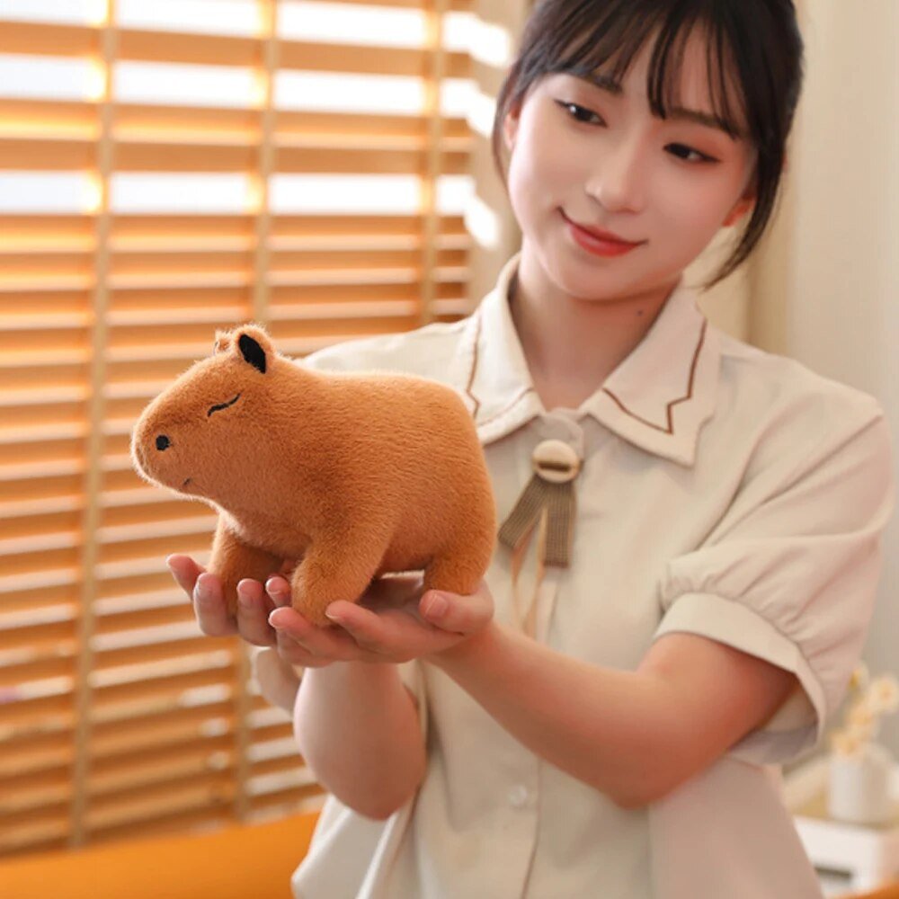Kawaiimi - cute plushies for women & adults - Capybara Cuddlepuff Plushie - 2
