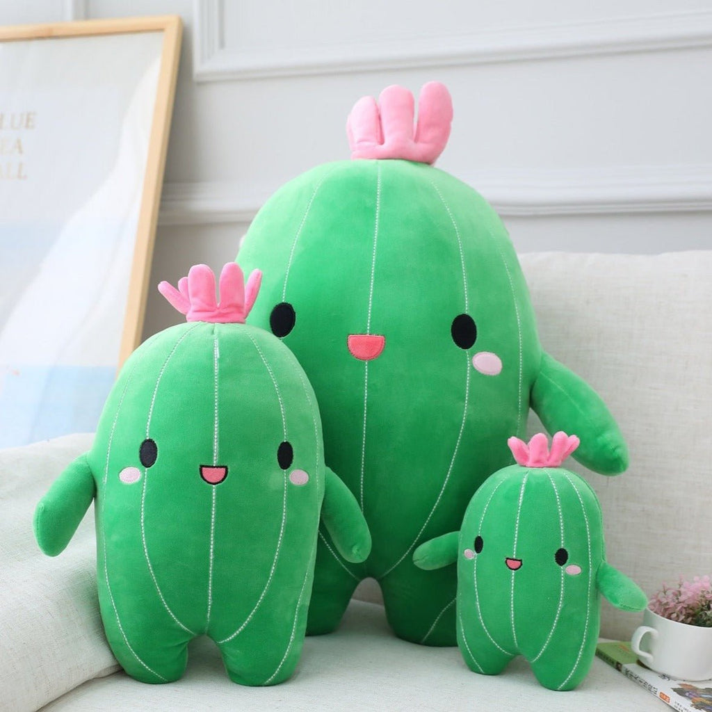 Kawaiimi - plush toys - Cheerful Cactus Plushie - 1