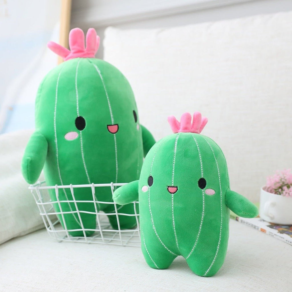 Kawaiimi - plush toys - Cheerful Cactus Plushie - 4
