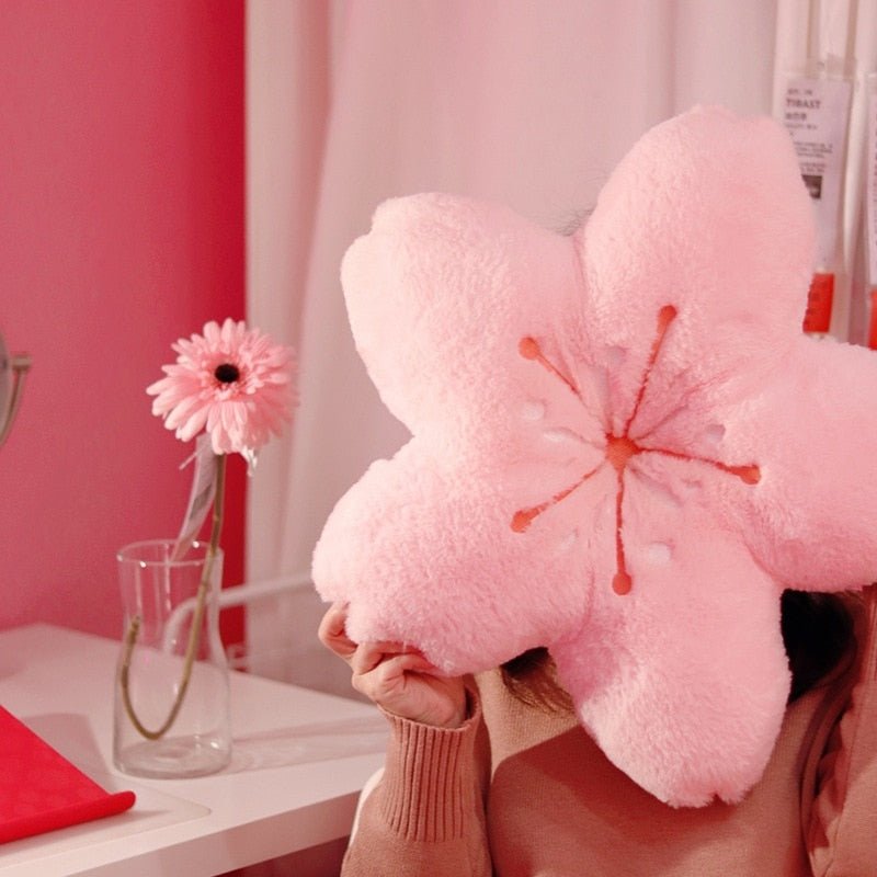 Kawaiimi - plush toys - Cherry Blossom Plush Cushion - 8