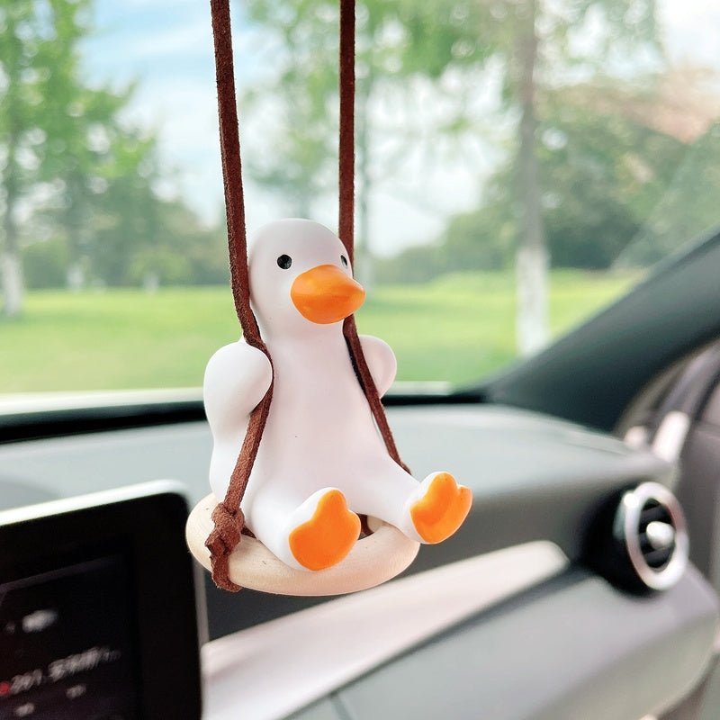 Kawaiimi - car care & accessories - Chic Duck Swing Ornament - 8