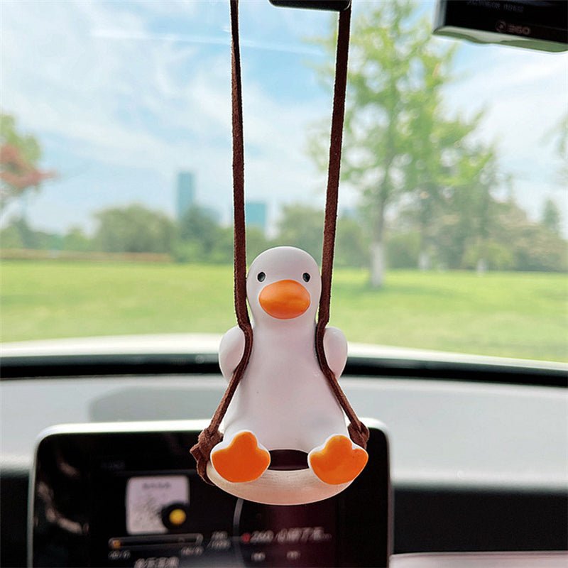 Kawaiimi - car care & accessories - Chic Duck Swing Ornament - 6