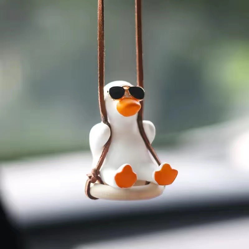 Kawaiimi - car care & accessories - Chic Duck Swing Ornament - 2