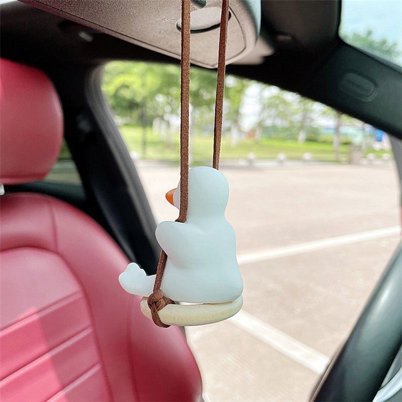 Kawaiimi - car care & accessories - Chic Duck Swing Ornament - 5