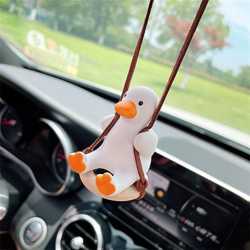 Kawaiimi - car care & accessories - Chic Duck Swing Ornament - 3