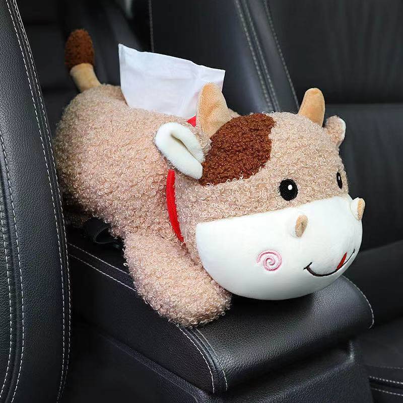 Kawaiimi - interior car accessories - Chonky Pal Plush Tissue Holder Collection - 3