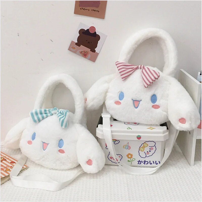 Kawaiimi - tote bags & hand bags for girls and kids - Cinnamoroll Cloudy Snuggle Bag - 1