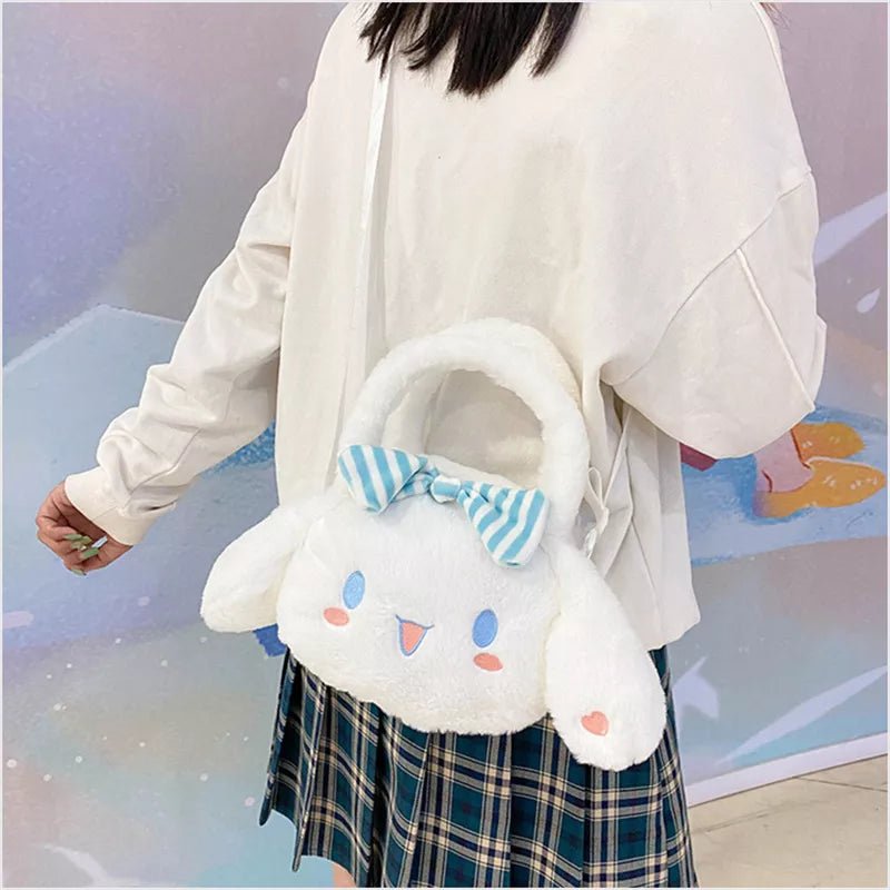 Kawaiimi - tote bags & hand bags for girls and kids - Cinnamoroll Cloudy Snuggle Bag - 2