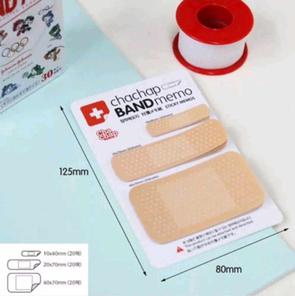 Kawaiimi - school supplies & office supplies - Creative Band-Aid Sticky Notes - 4