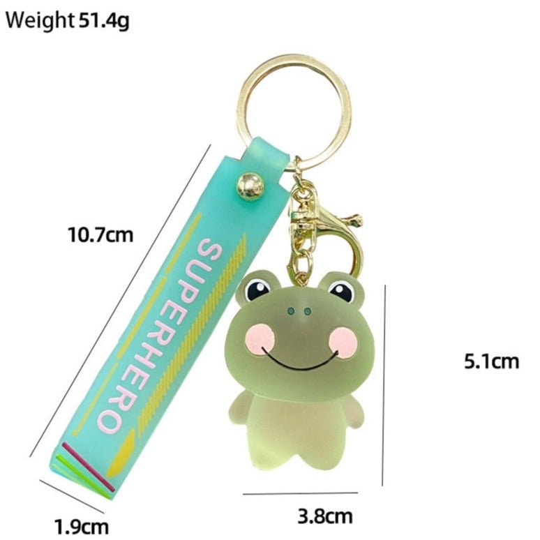 Kawaiimi - accessories, keyholders & bag charms - Crystal Resin Animals Keychain - 6