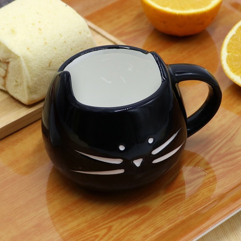 Kawaiimi - home & living - Cute MeowCat Mug with Tea Spoon - 8