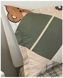 Kawaiimi - home & living - Cute Sneaky Bear Bedding Set - 3