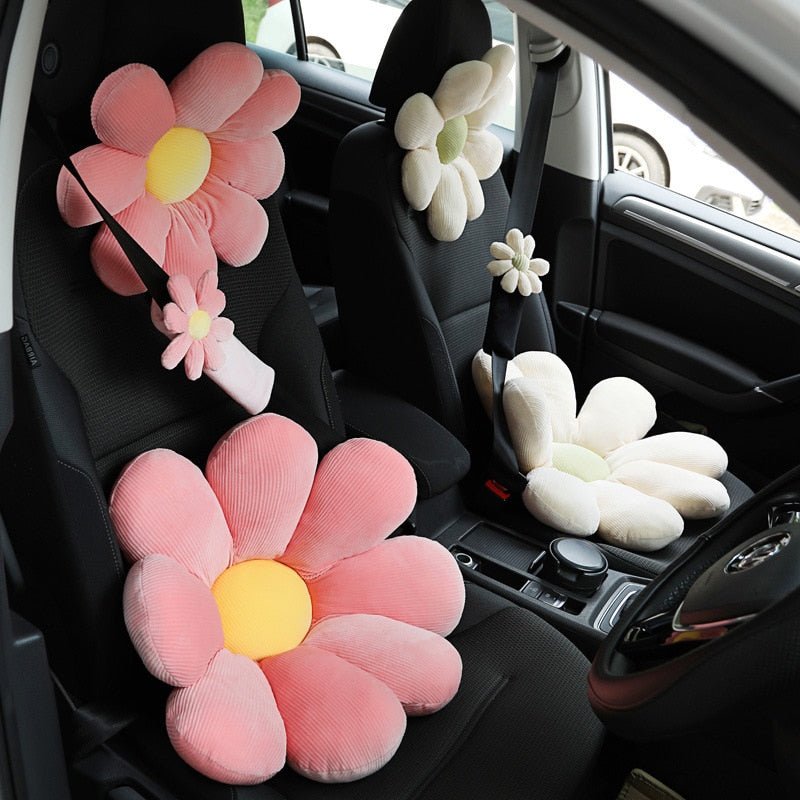 Kawaiimi - car deco & accessories - Daisy Gardenia Car Cushions - 12