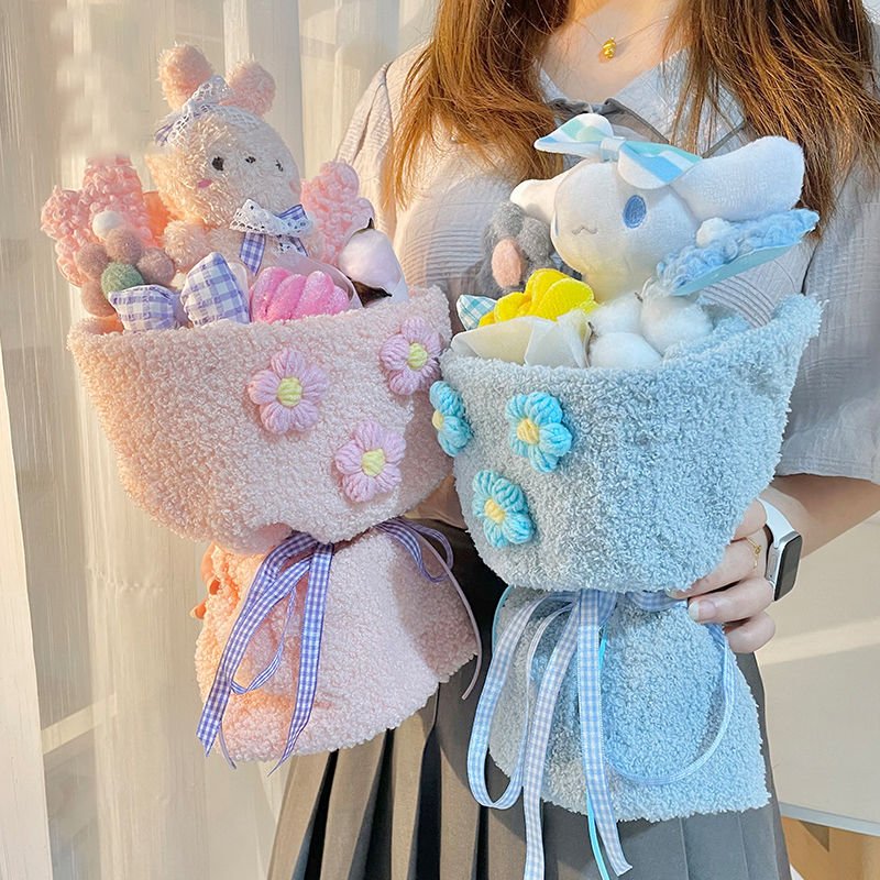 Kawaiimi - gifts for special occasions - Darling Sanrio Plush Flower Bouquet - 10