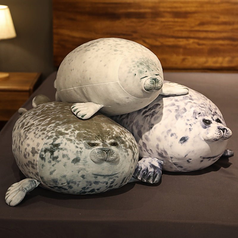 Kawaiimi - plush toys - Flipper & Pebble Seal Plush - 1
