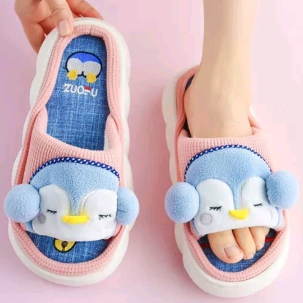 Kawaiimi - flip-flops, shoes & slippers for women - Fluffy Flipper Slippers - 4