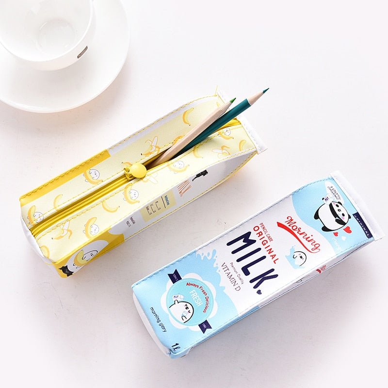 Kawaiimi - stationery - Fresh Milk Carton Pencil Case - 8