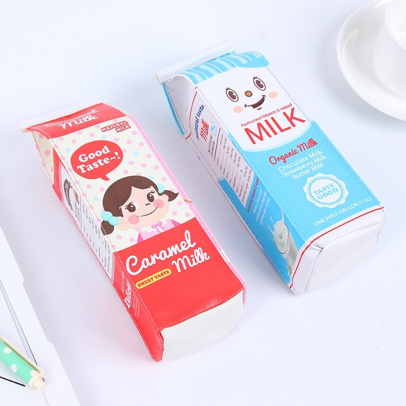 Kawaiimi - stationery - Fresh Milk Carton Pencil Case - 10