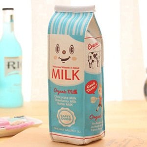 Kawaiimi - stationery - Fresh Milk Carton Pencil Case - 6