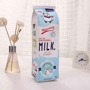 Kawaiimi - stationery - Fresh Milk Carton Pencil Case - 2