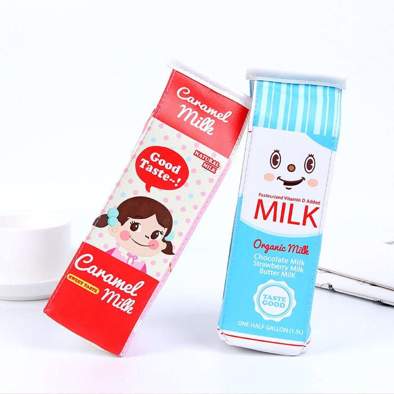 Kawaiimi - stationery - Fresh Milk Carton Pencil Case - 9